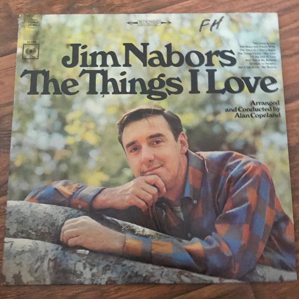 Jim Nabors The Things I Love vinyl